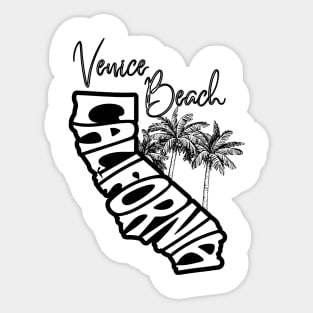 Venice Beach California Vibes Tee! Sticker